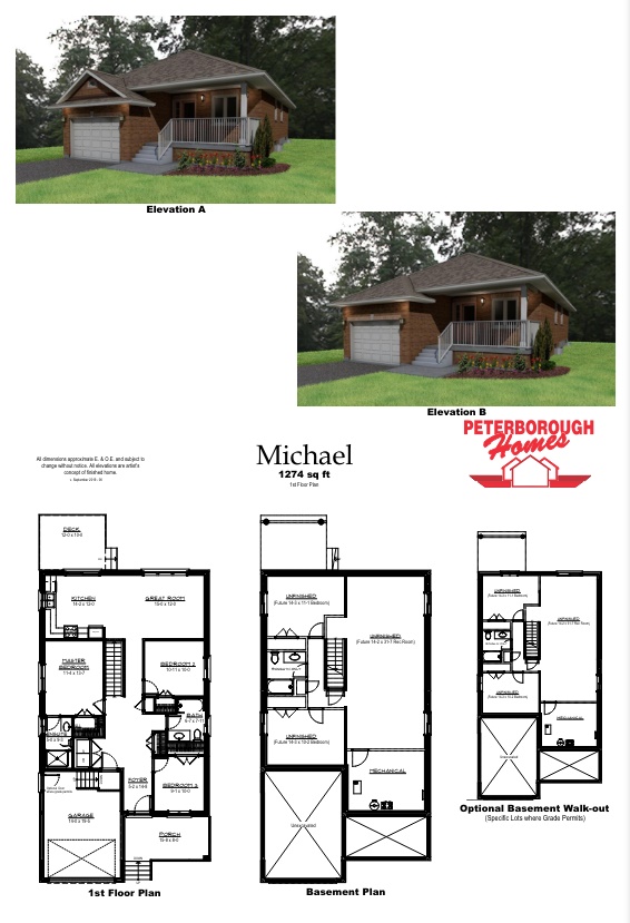 The Michael floor plan