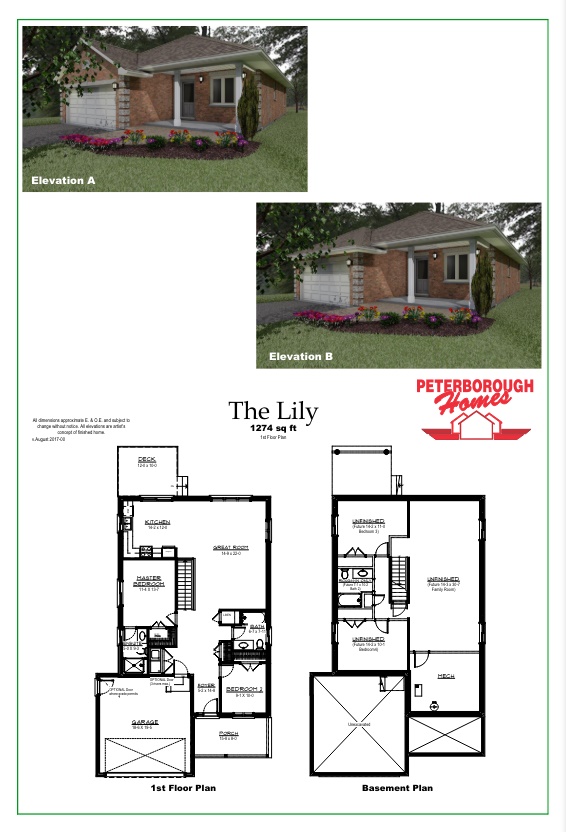 The Lily floor plan