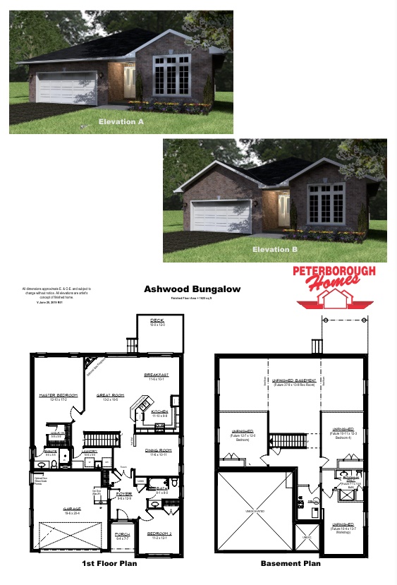 The Ashwood floor plan