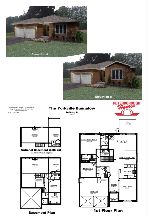The Yorkville floor plan