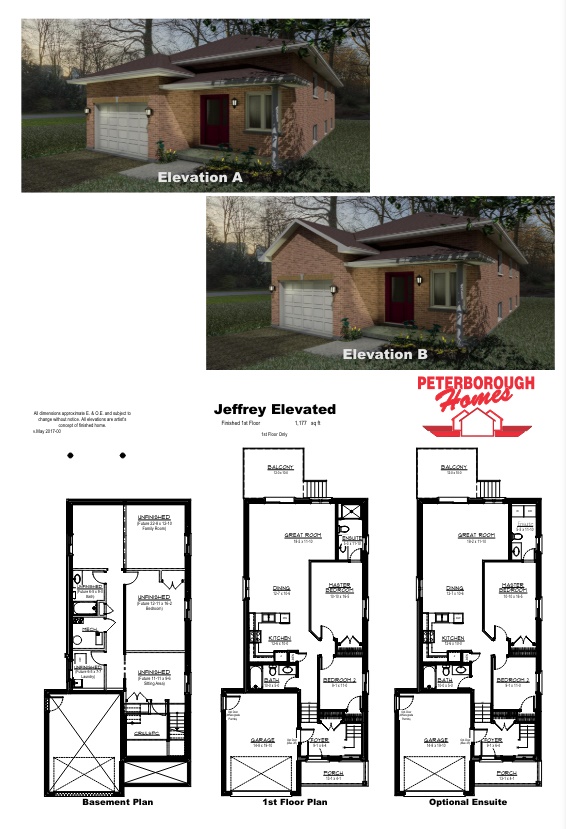 The Jeffrey - Elevated floor plan