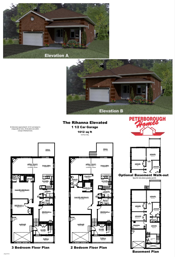 The Rihanna - Elevated floor plan