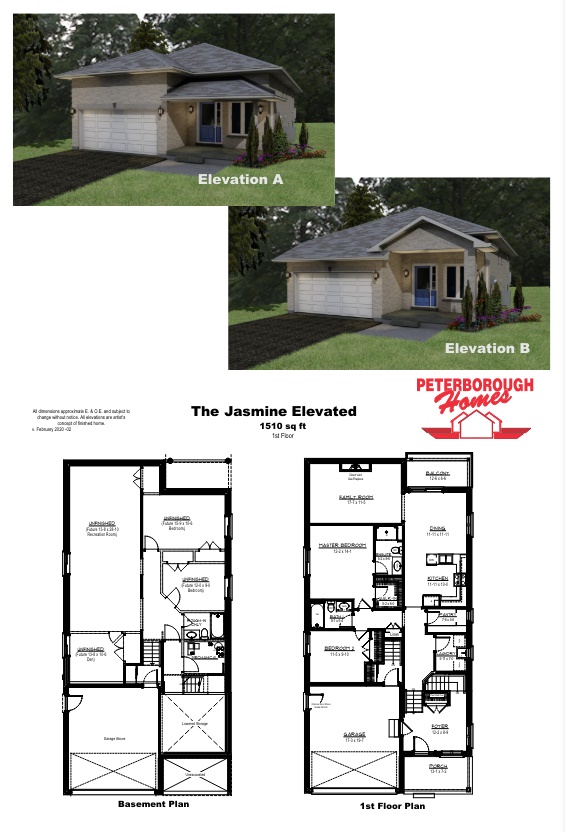 The Jasmine - Elevated floor plan