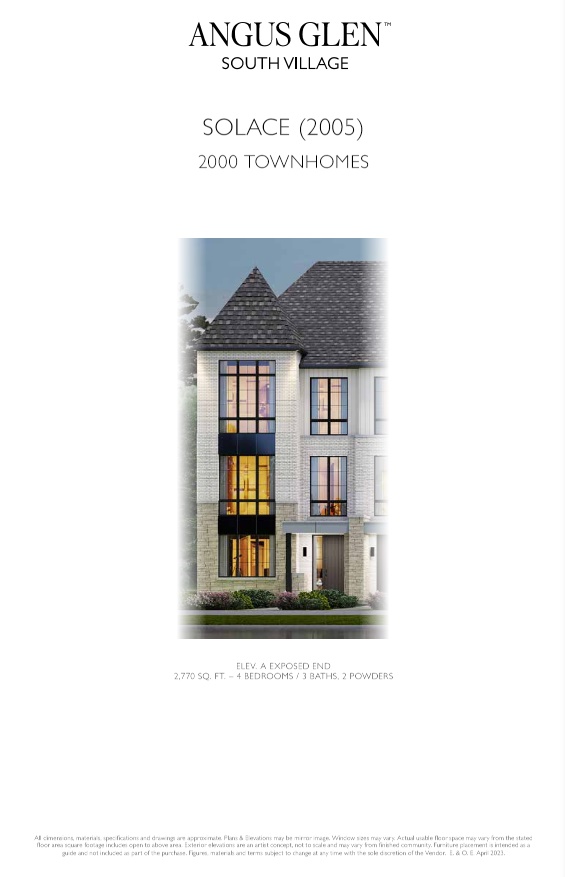 Solace A floor plan