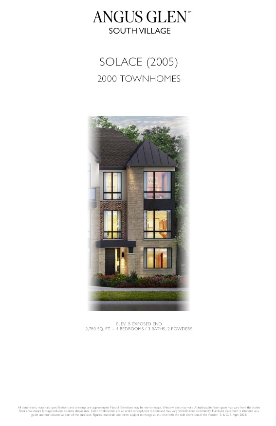 Solace B floor plan
