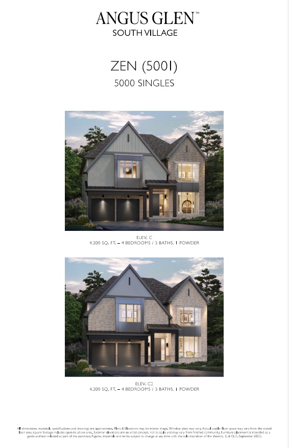 Zen  C & C2 floor plan
