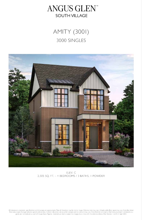 Amity - Elev. C floor plan