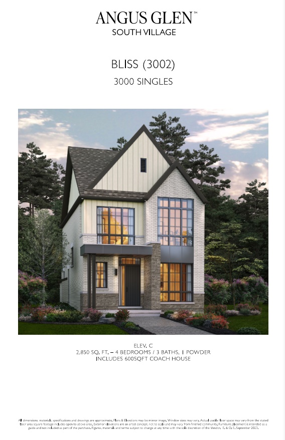 Bliss - Elev. C floor plan
