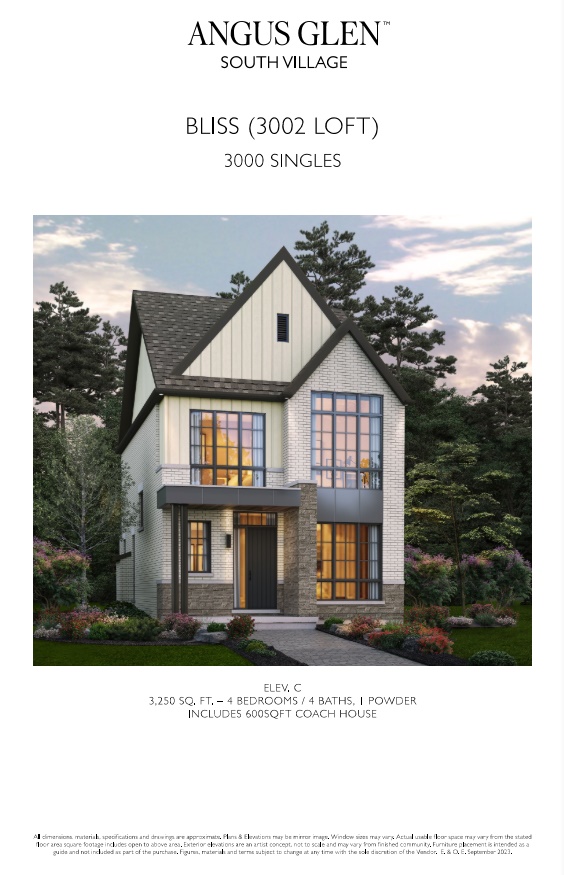 Bliss - Elev. C Loft floor plan