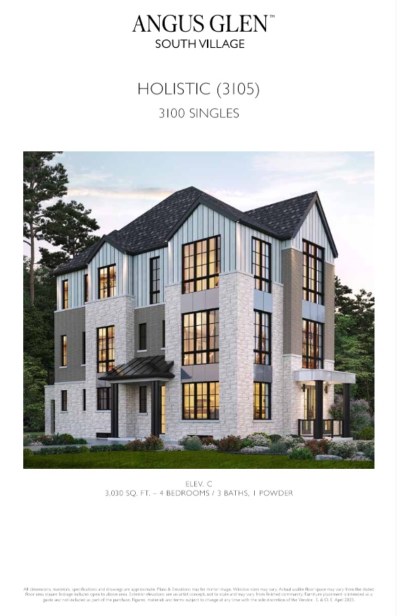Holistic - Elev. C floor plan
