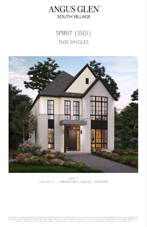 Spirit - Elev. C floor plan