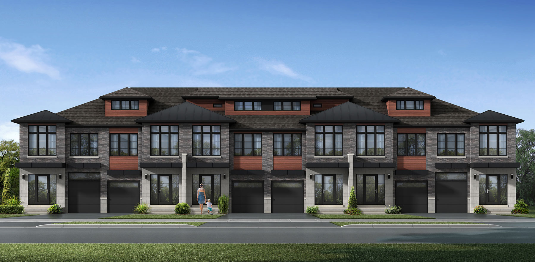 Linden B - 3 Story floor plan