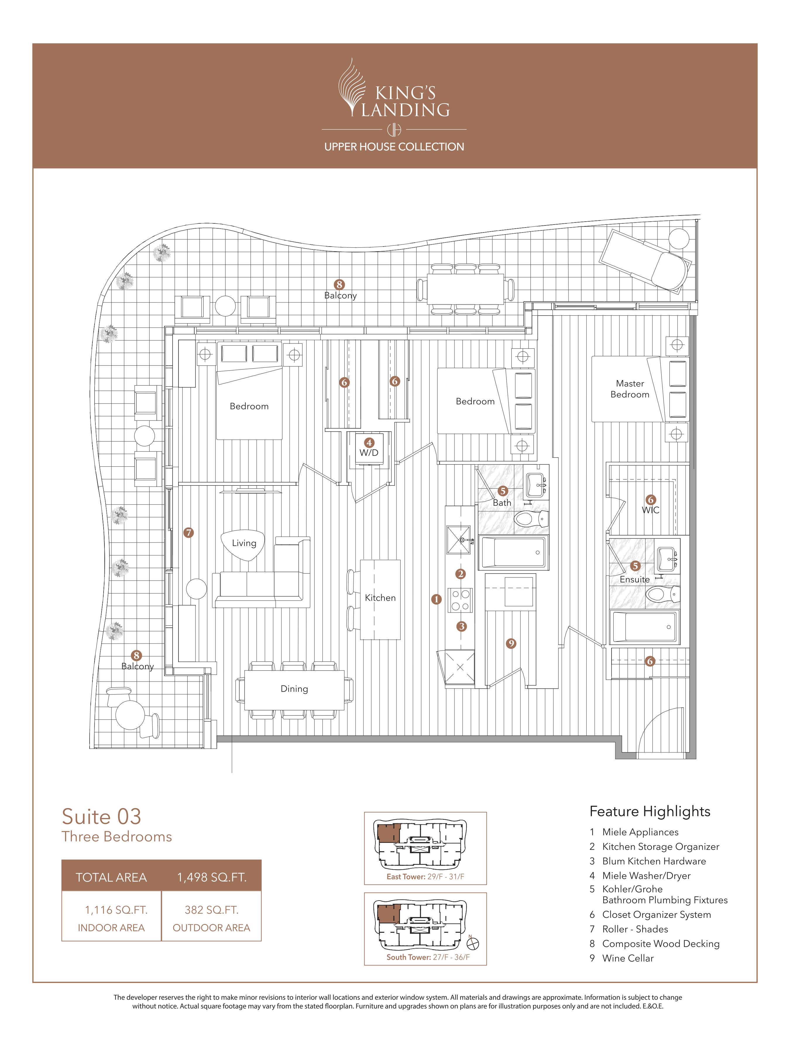 2903 - East Tower floor plan