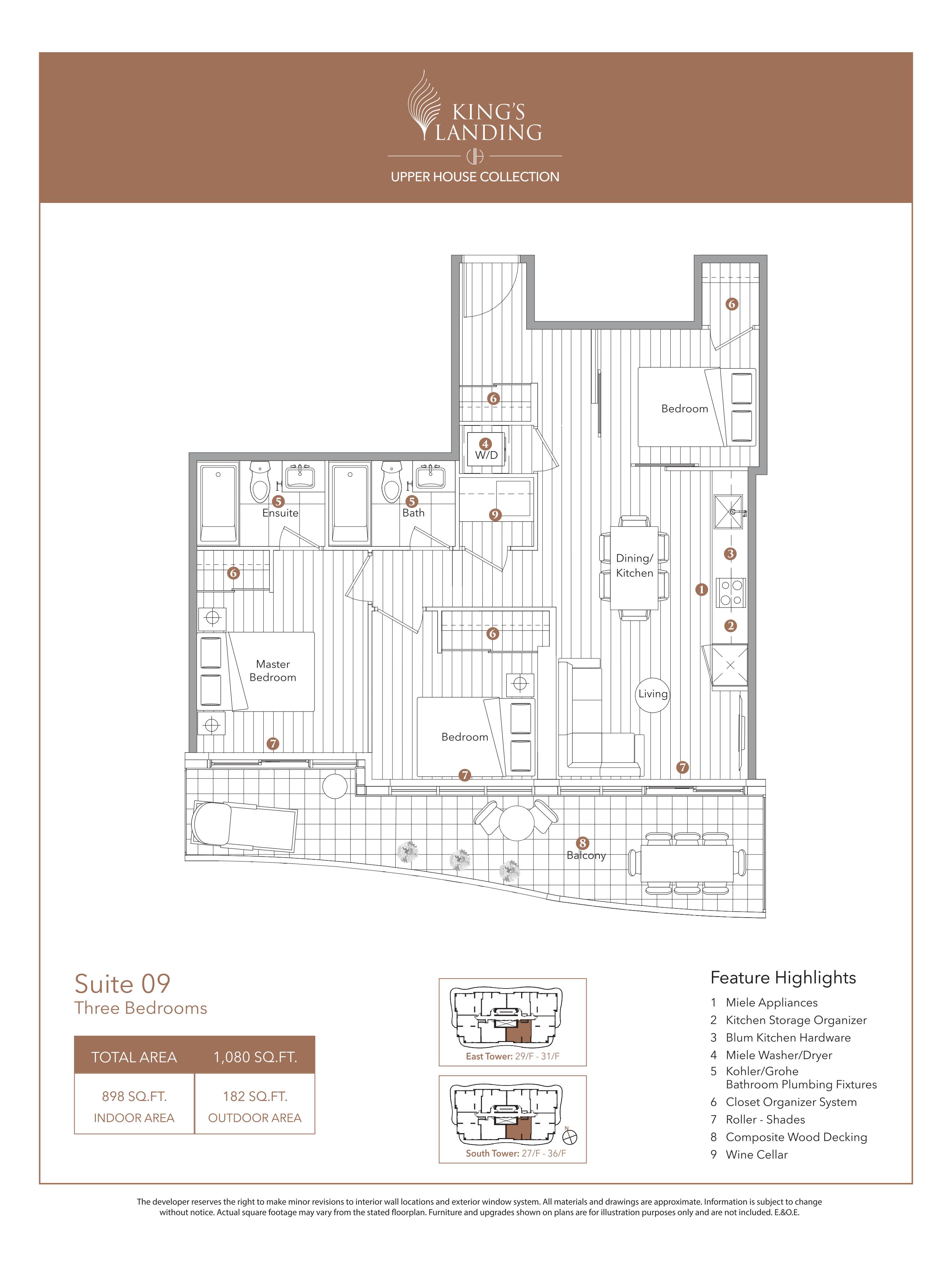 3109 - East Upper floor plan