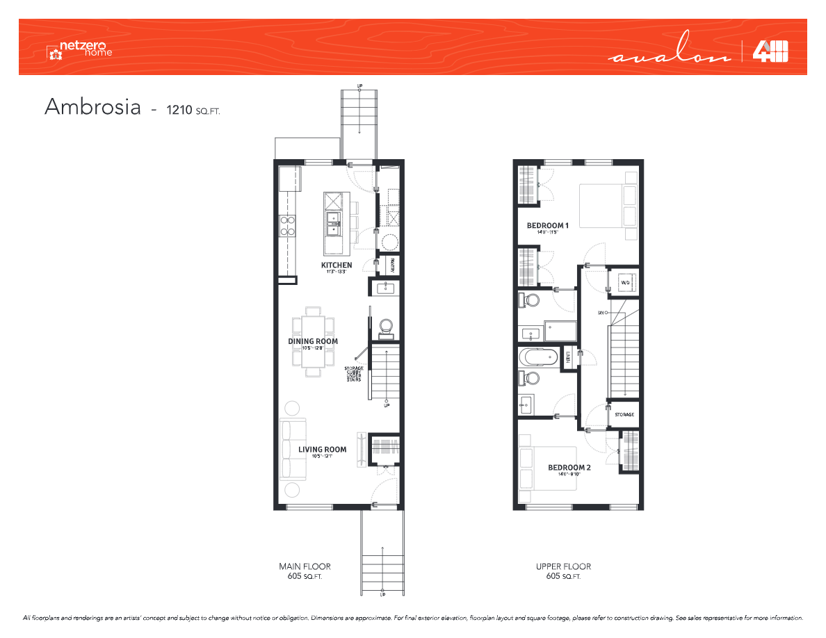 14675 1st Street NE, Calgary floor plan