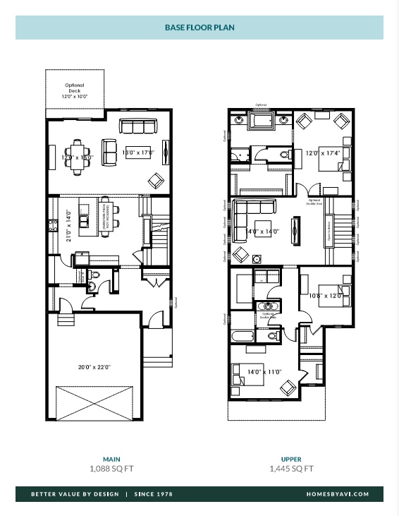The Lincoln floor plan