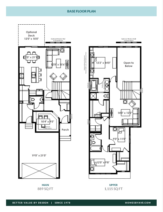 The Hemsworth floor plan