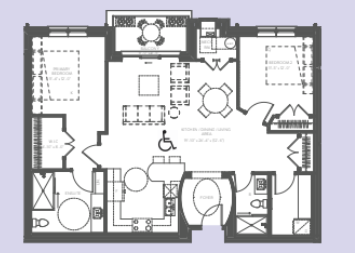 Gaultier C floor plan