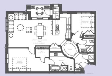 Givenchy A floor plan