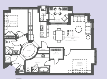 Givenchy B2 floor plan