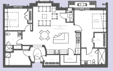 Chanel floor plan