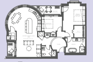 Louboutin B floor plan