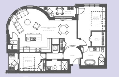 Louboutin A floor plan