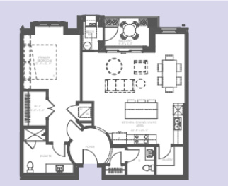 Cardin floor plan