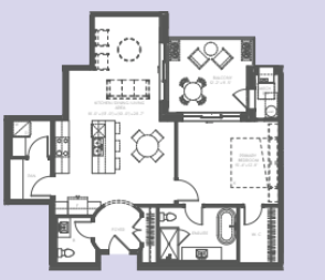 Dior floor plan