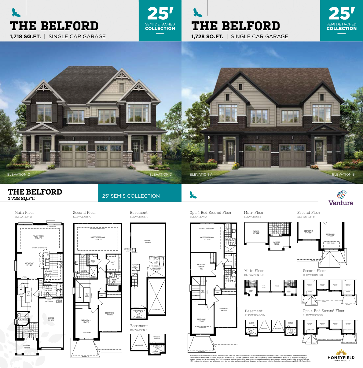 THE BELFORD C/D floor plan