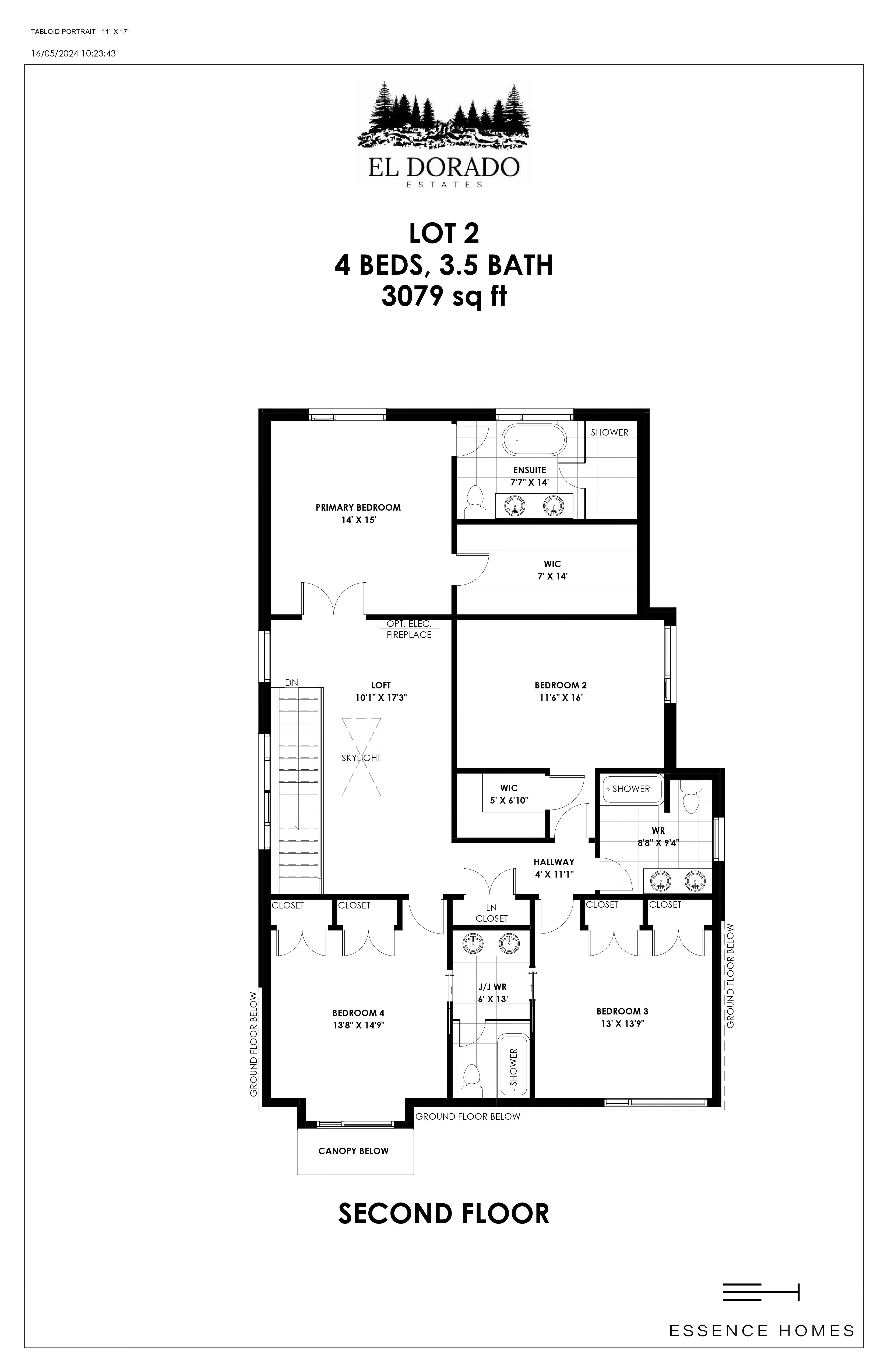 Lot 2 floor plan