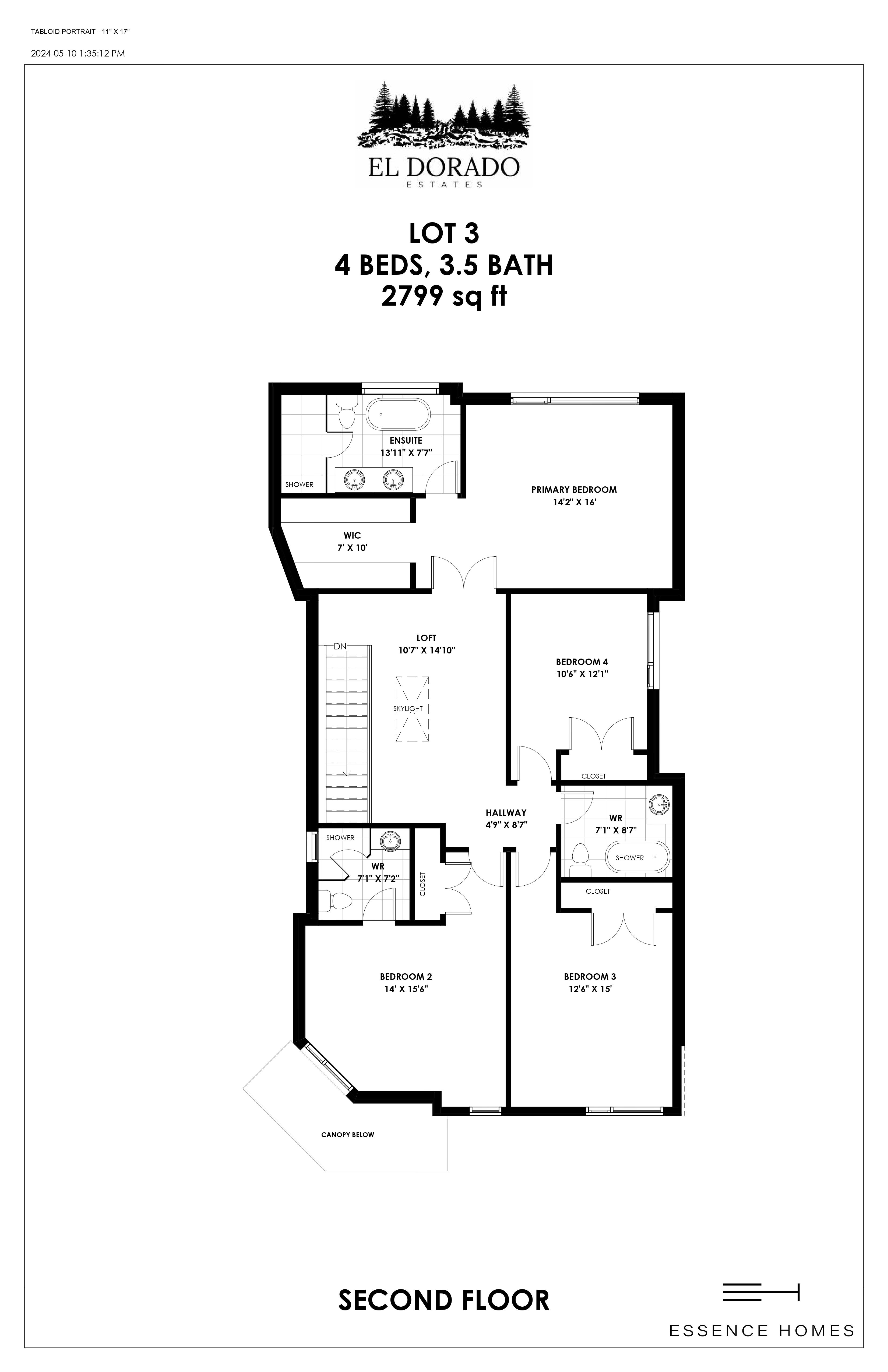 Lot 3 floor plan