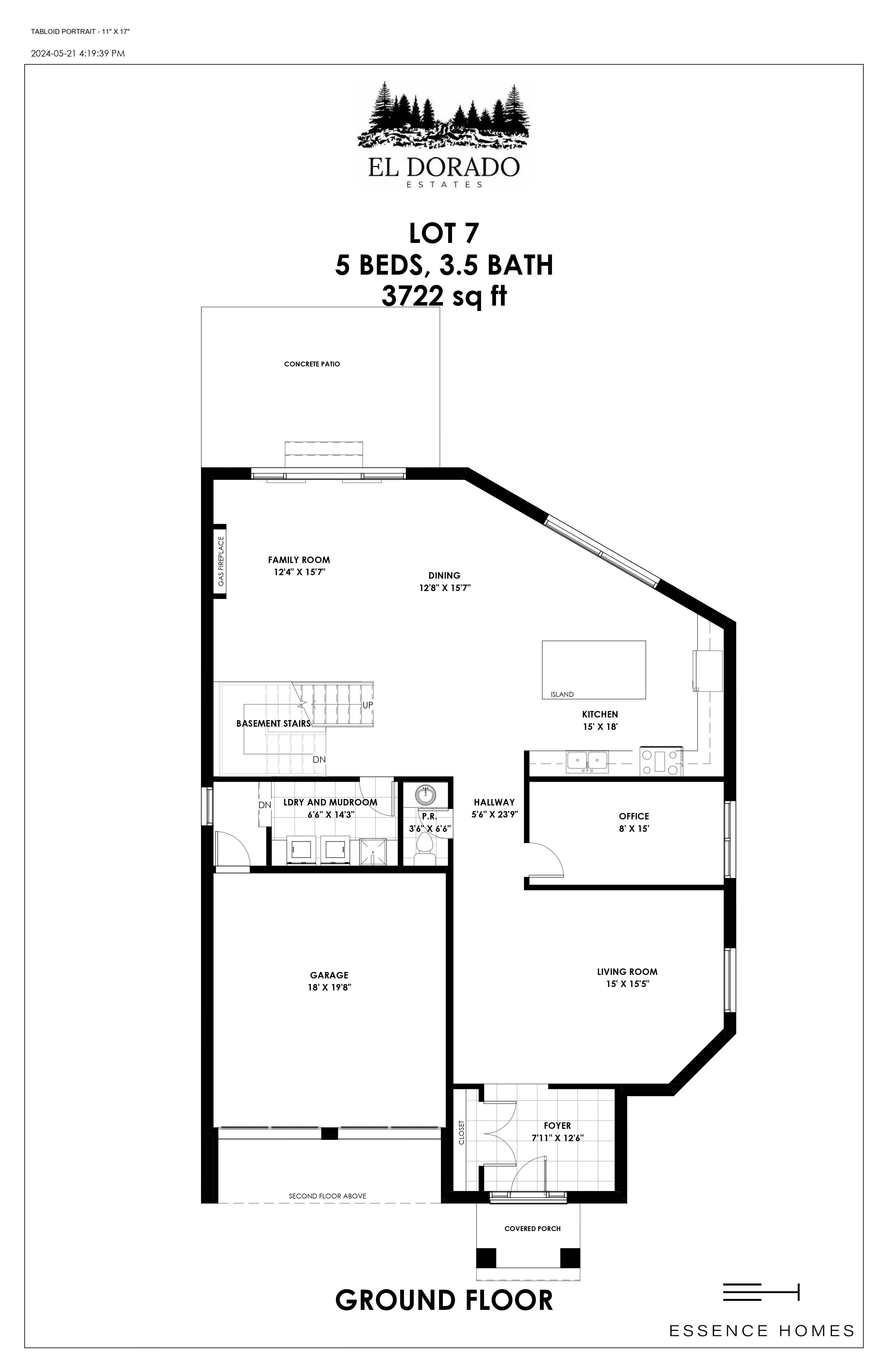 Lot 7 floor plan