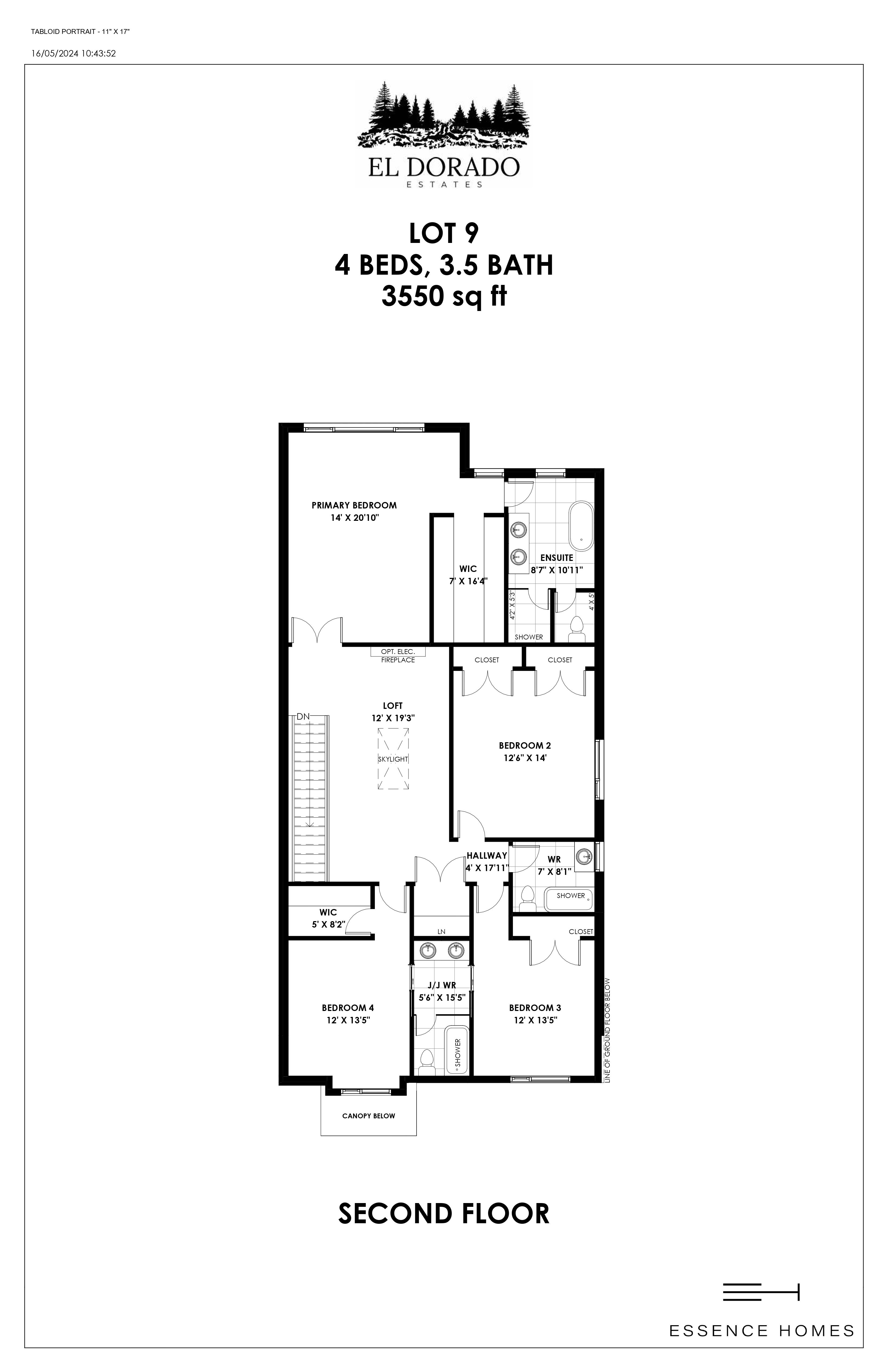 Lot 9 floor plan