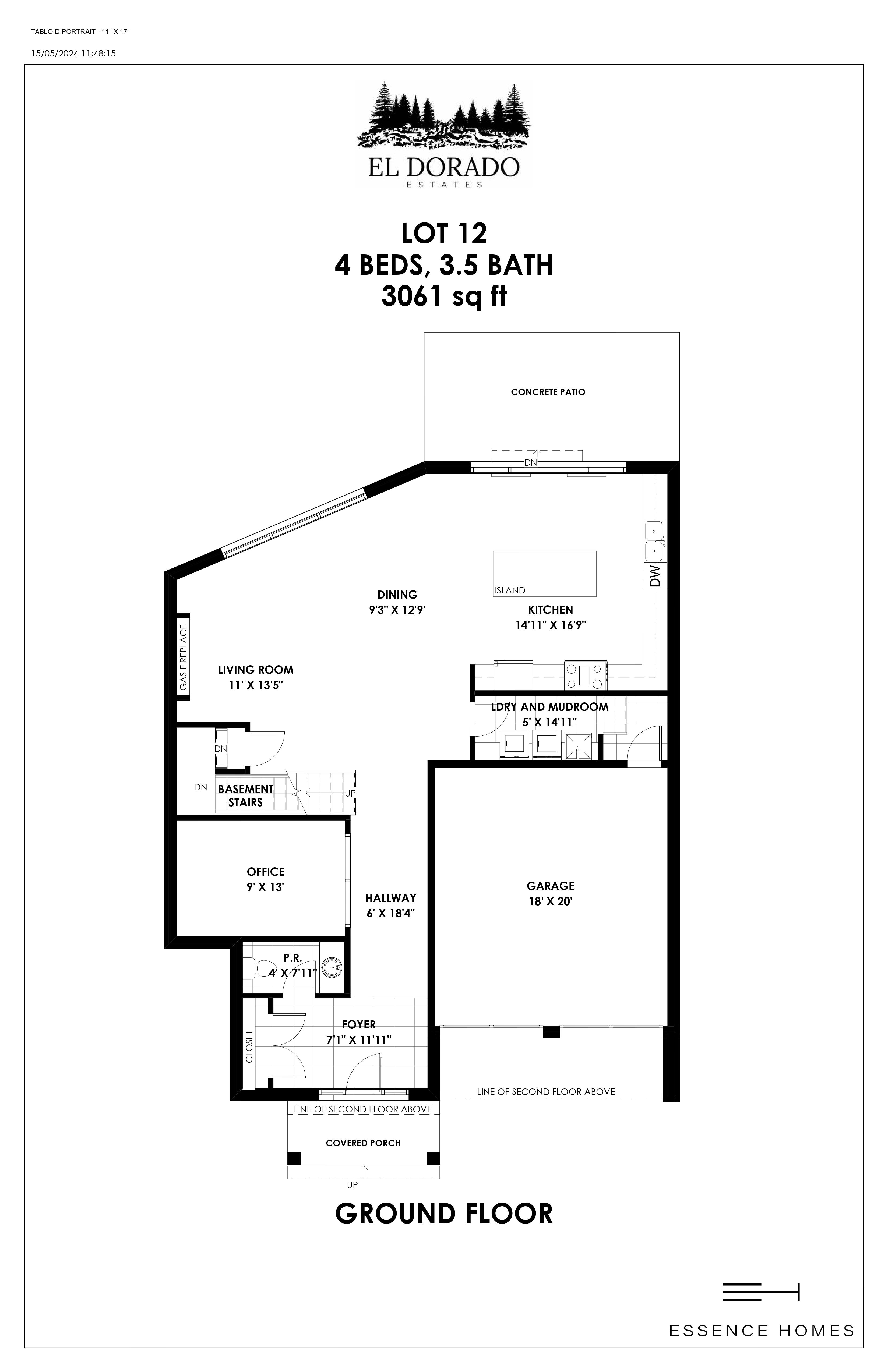 Lot 12 floor plan
