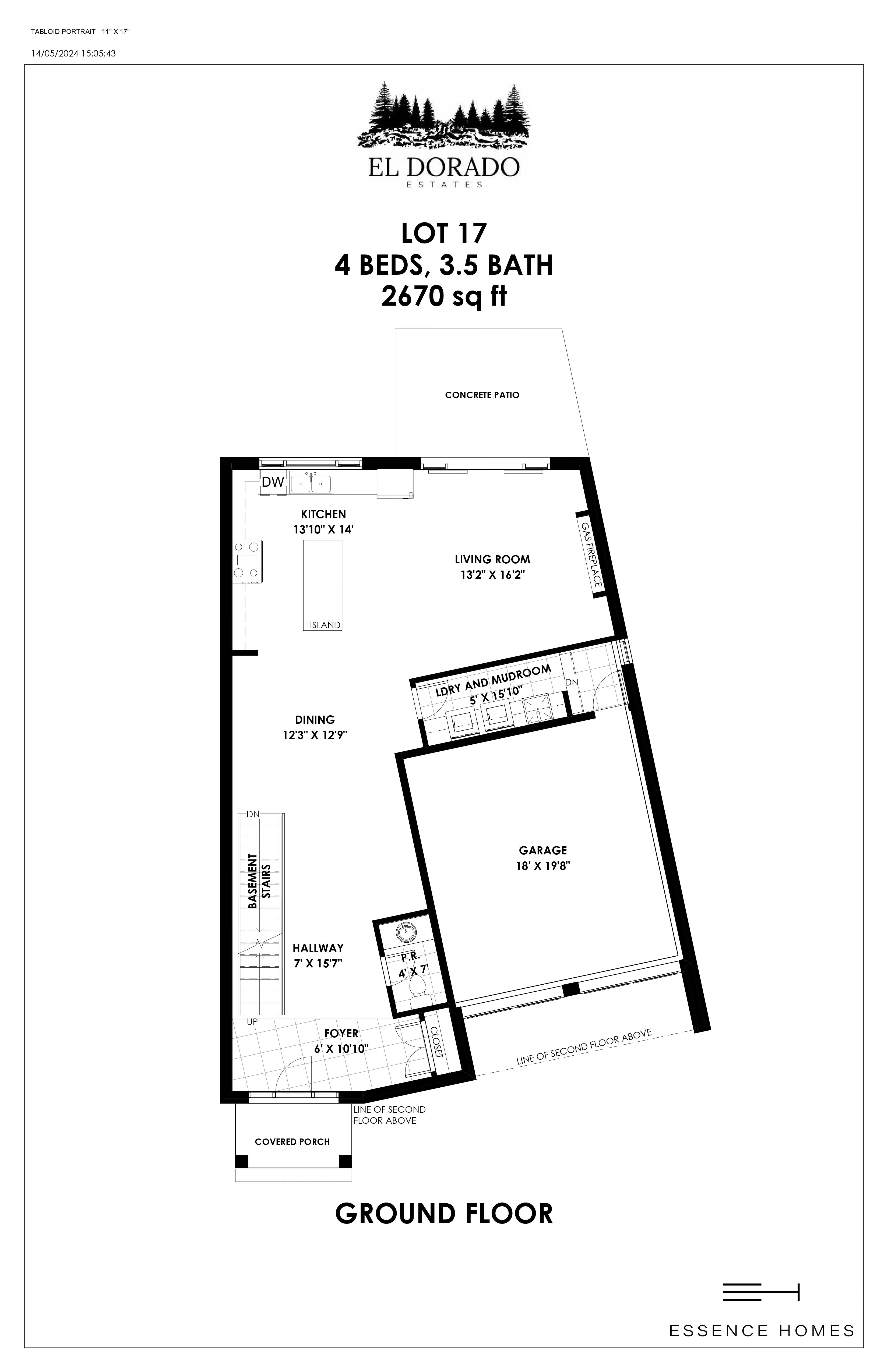 Lot 17 floor plan