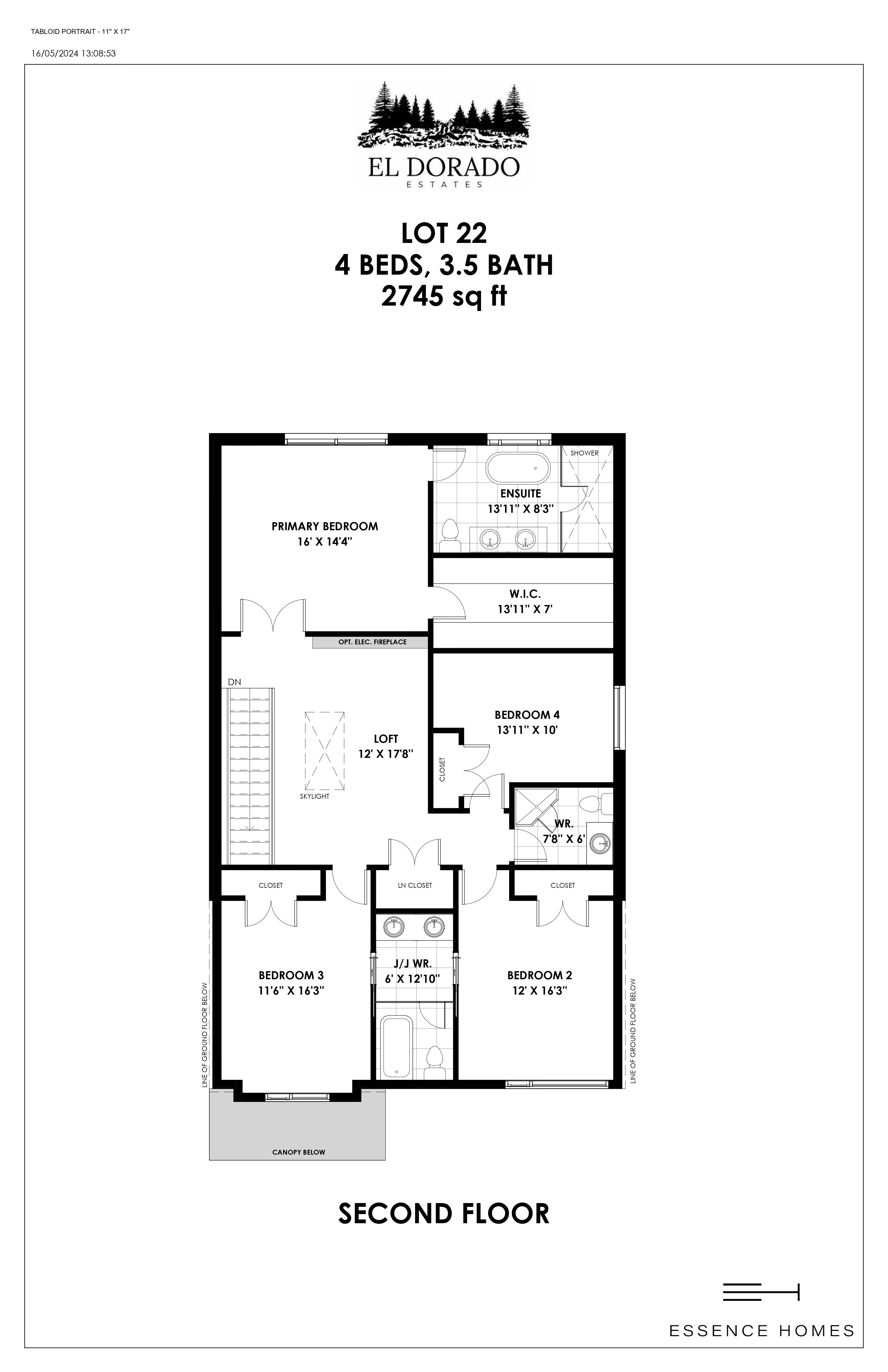 Lot 22 floor plan