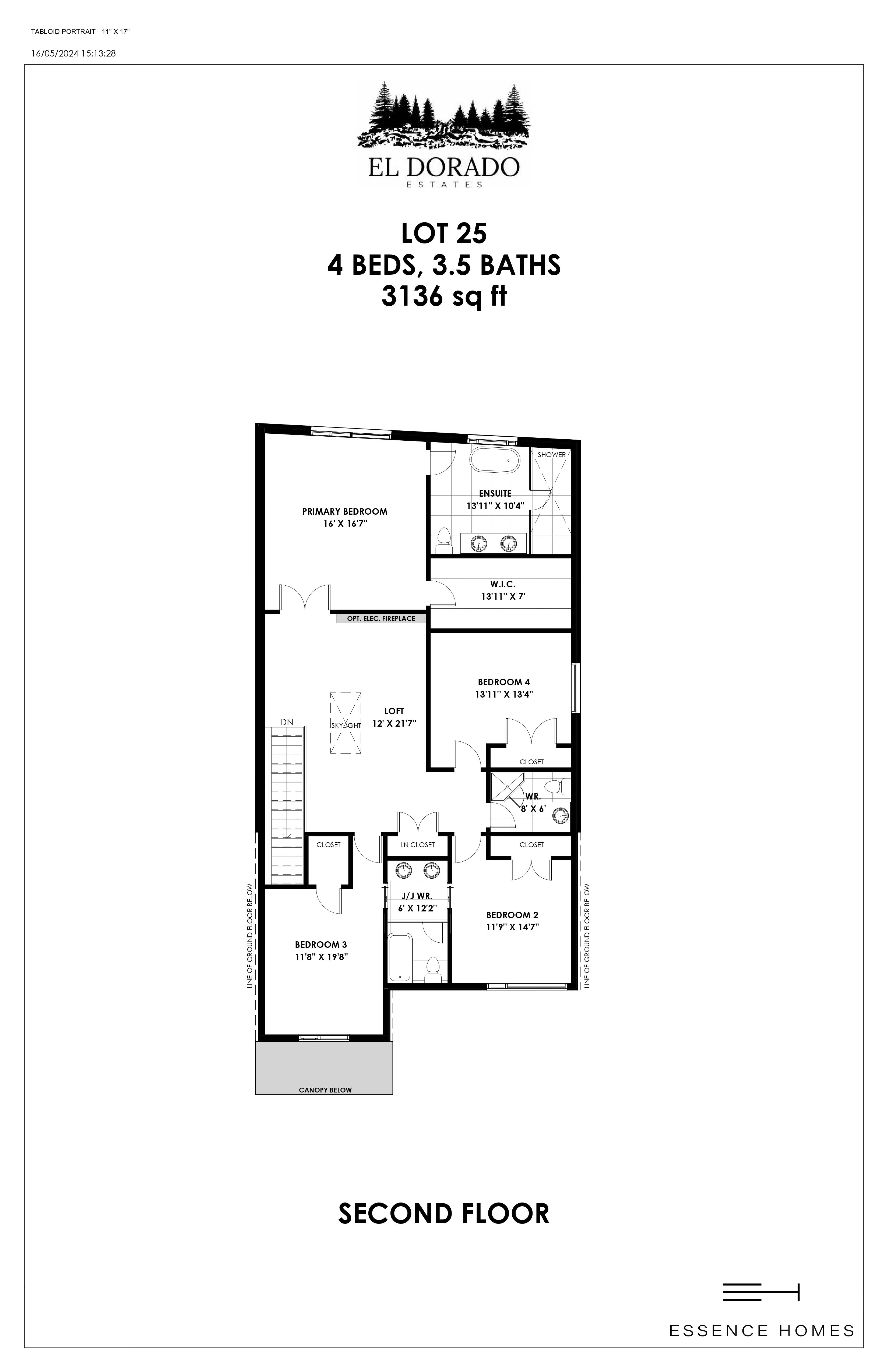 Lot 25 floor plan