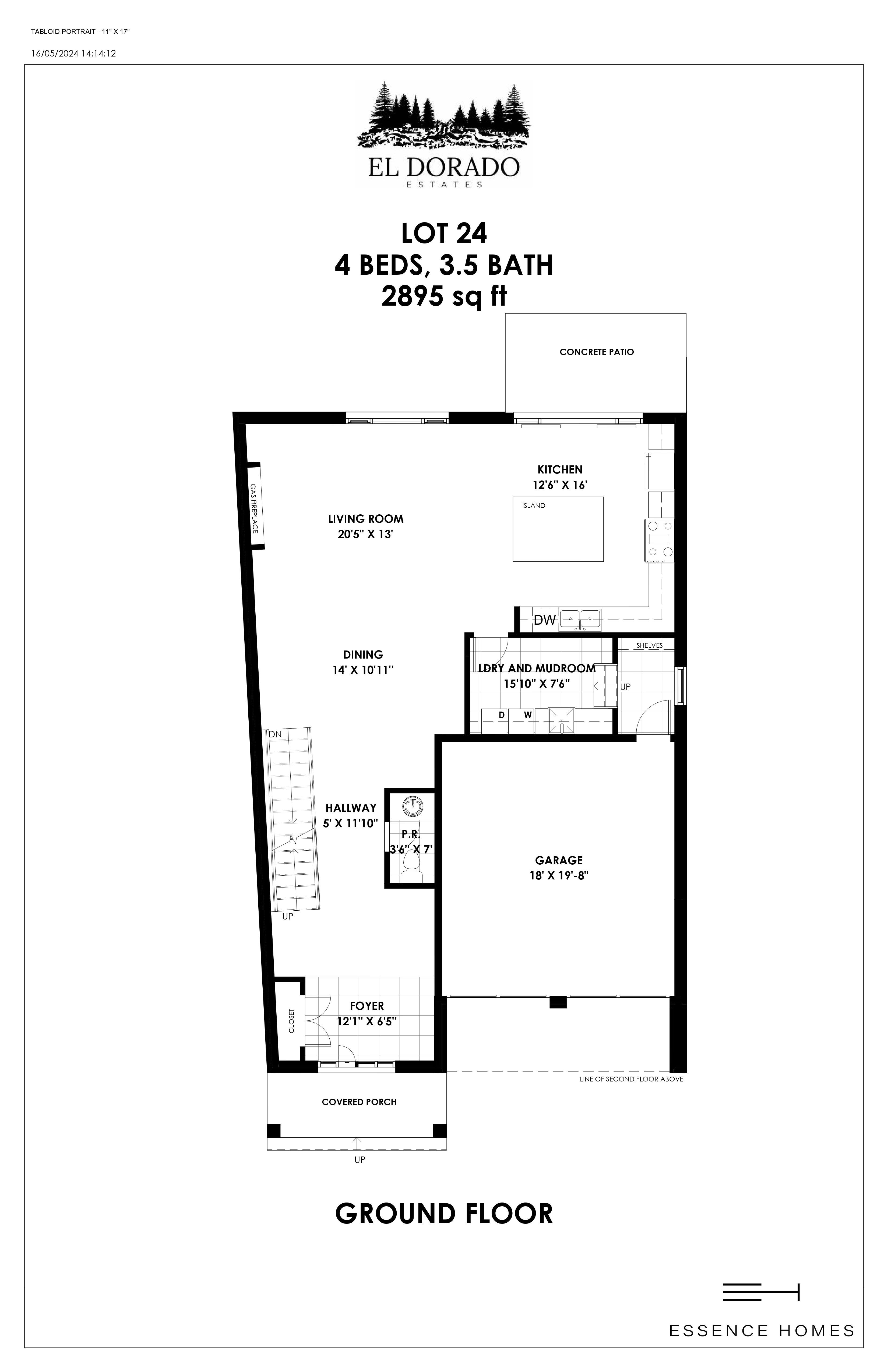 Lot 24 floor plan