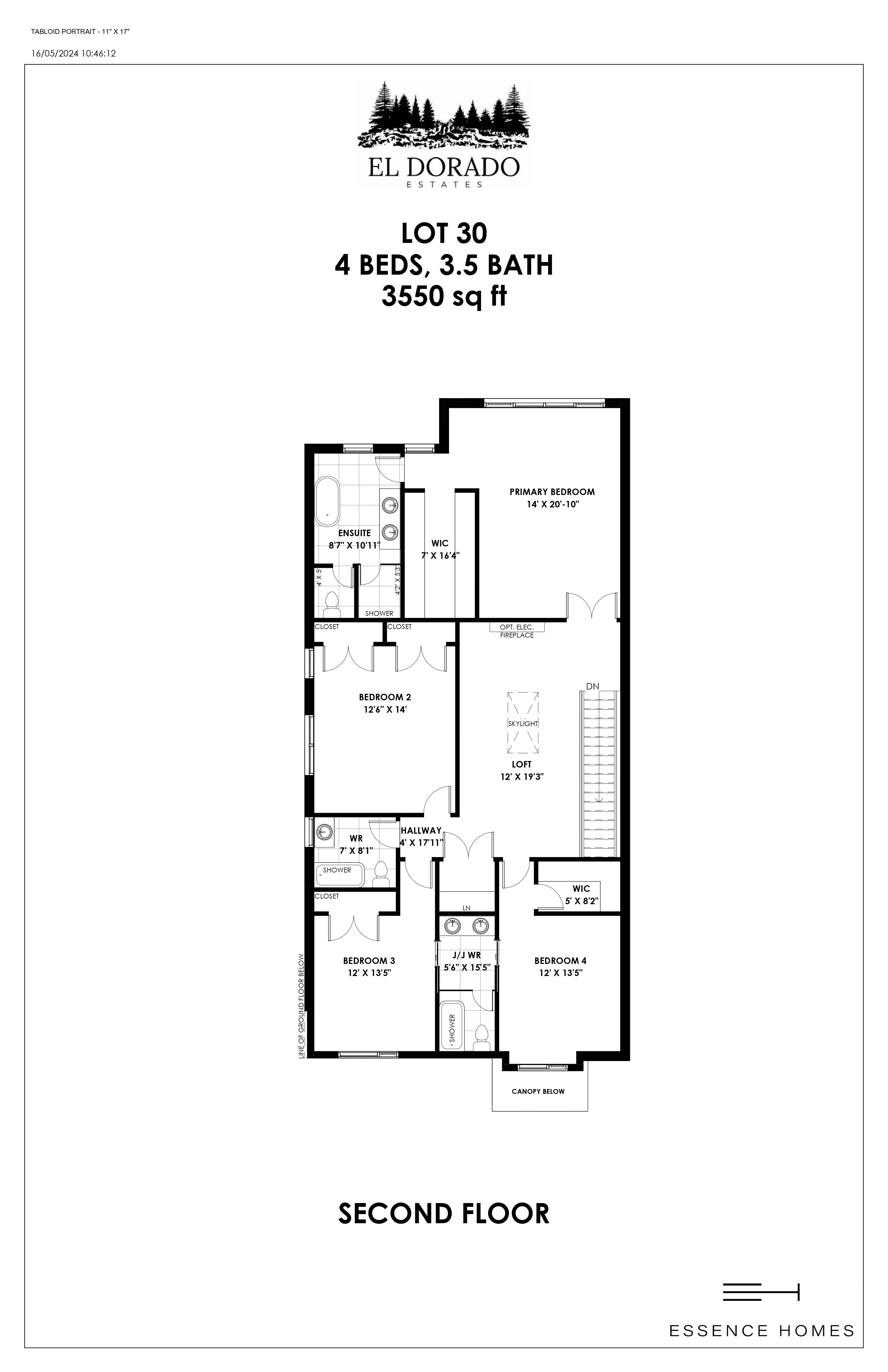 Lot 30 floor plan
