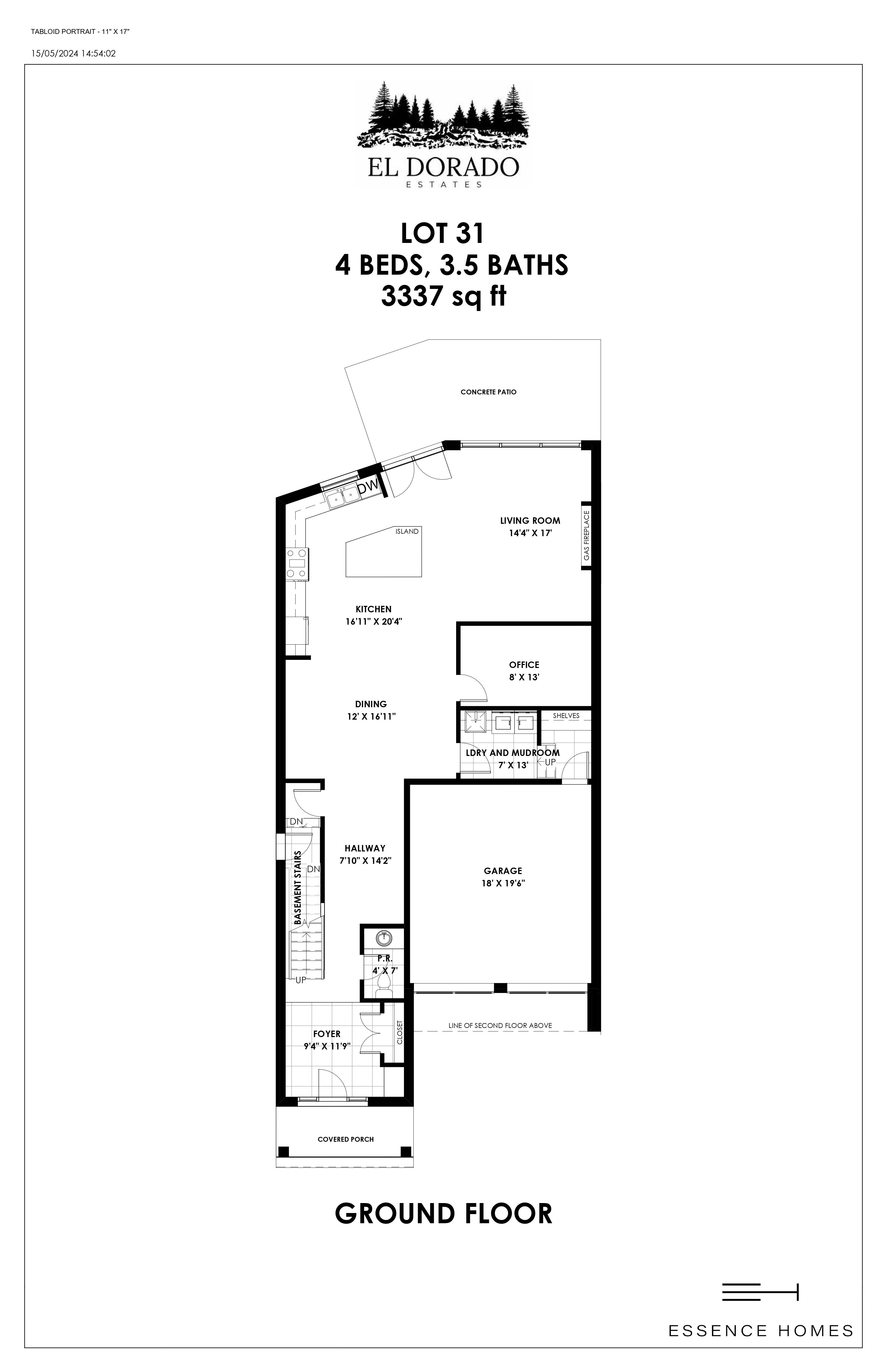 Lot 31 floor plan