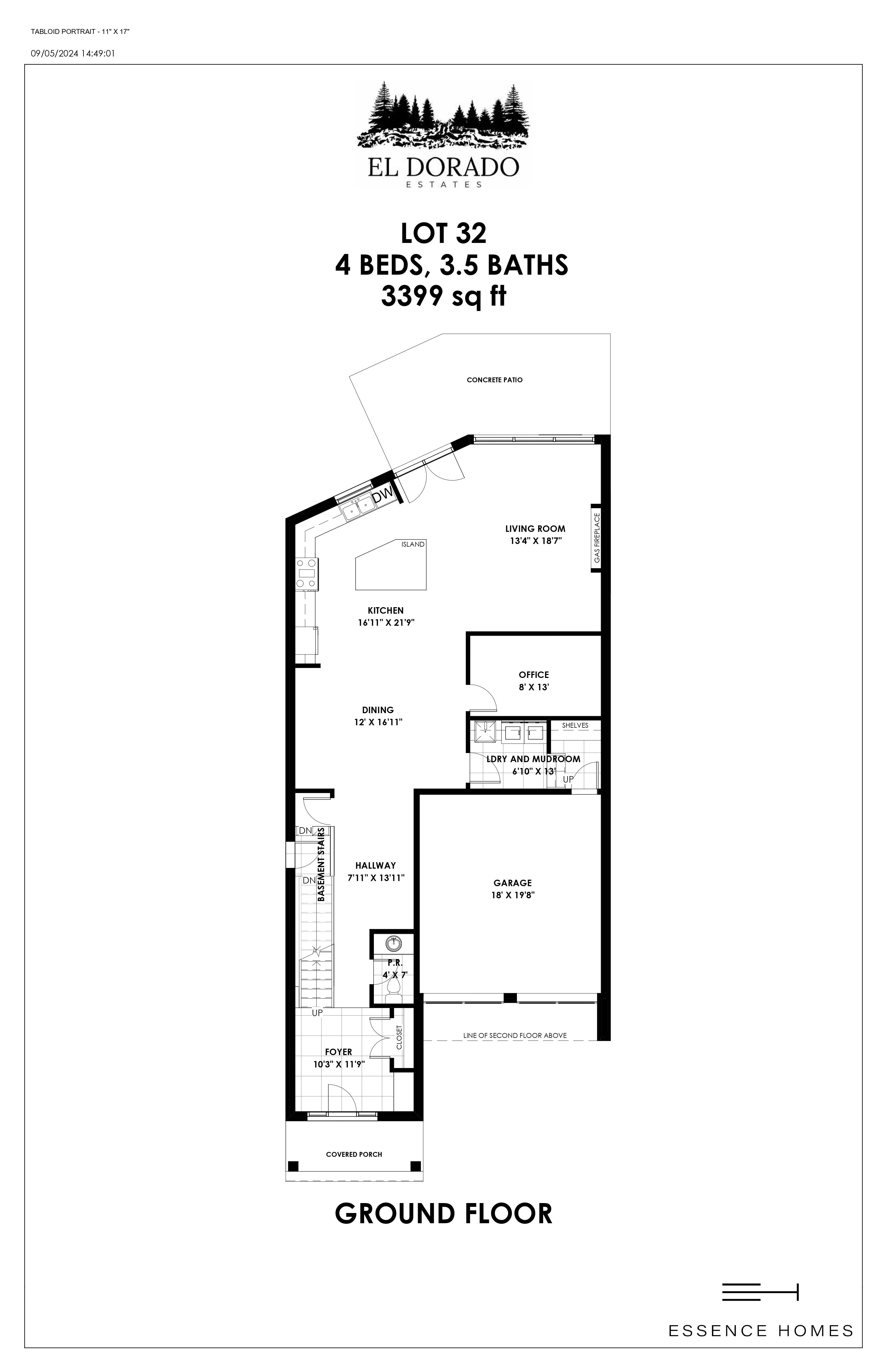 Lot 32 floor plan