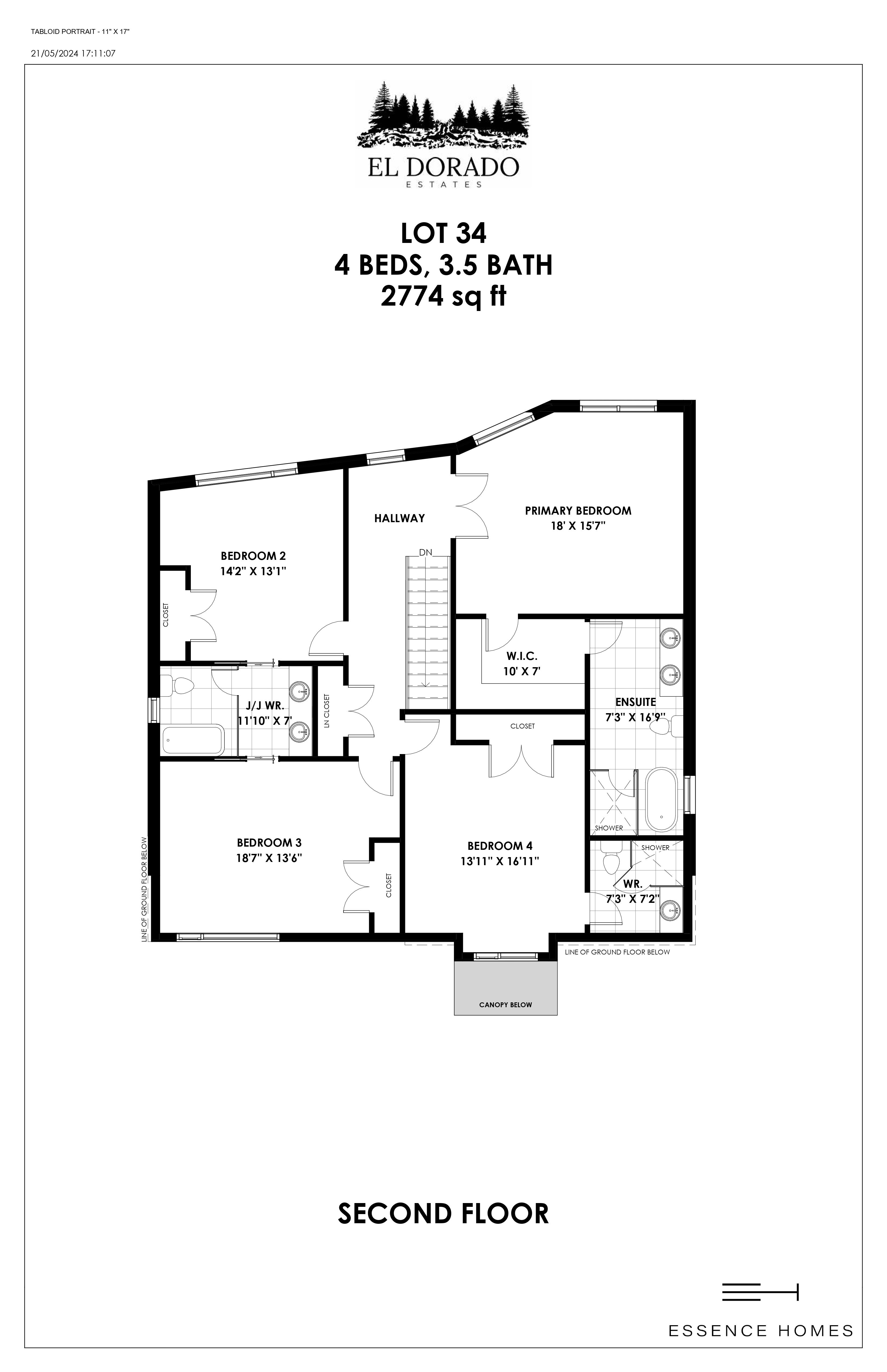 Lot 34 floor plan