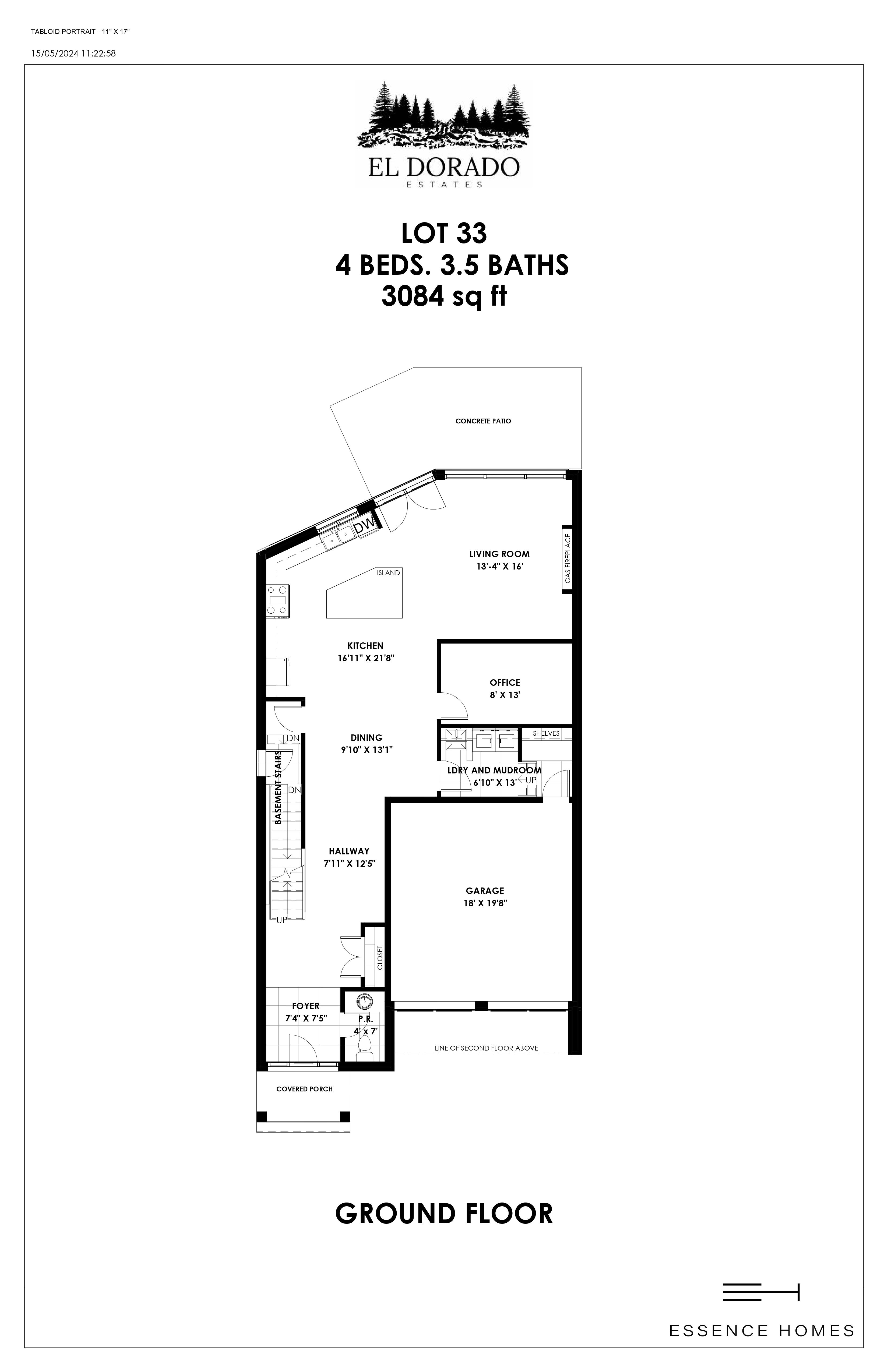 Lot 33 floor plan