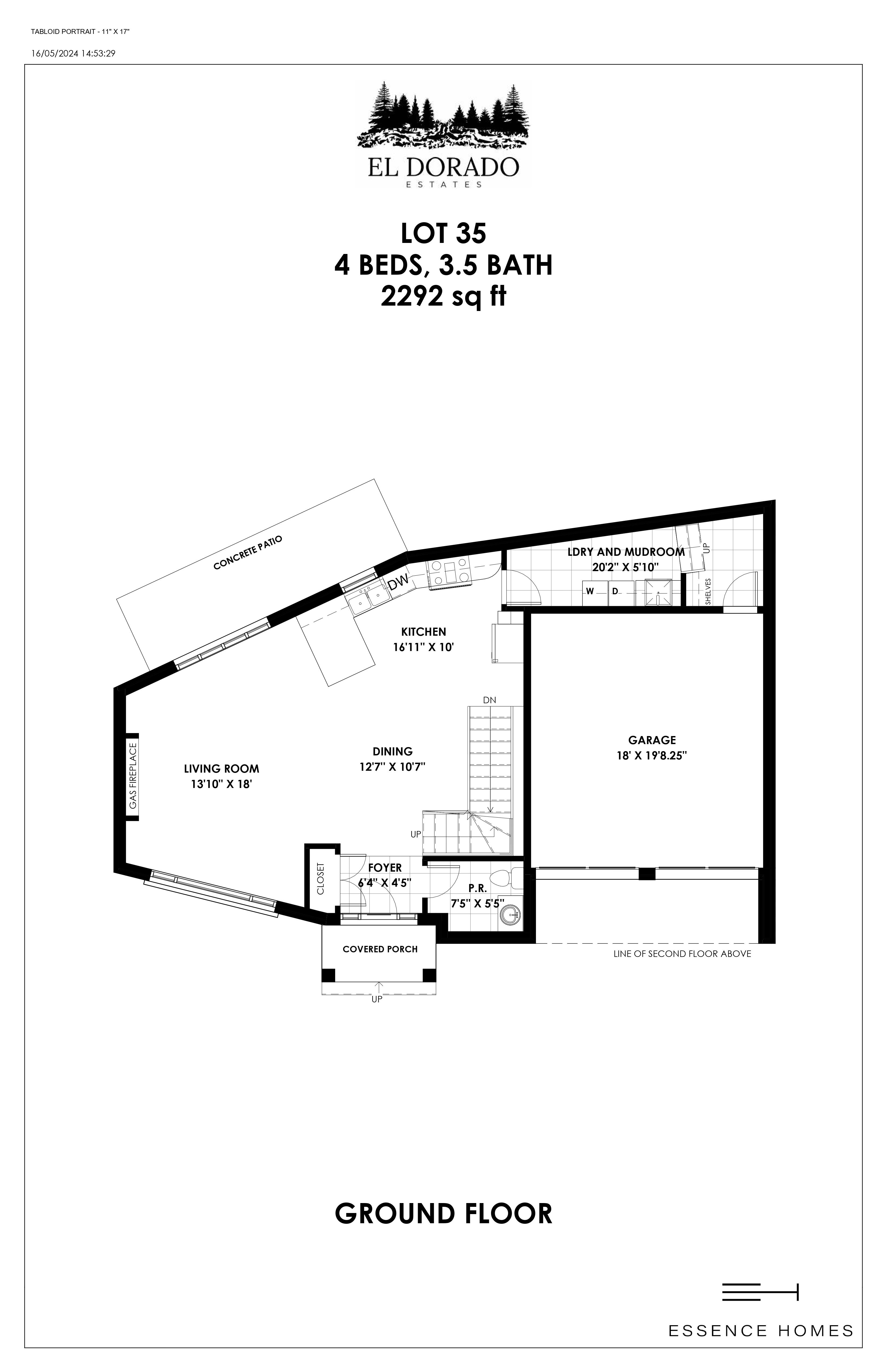 Lot 35 floor plan