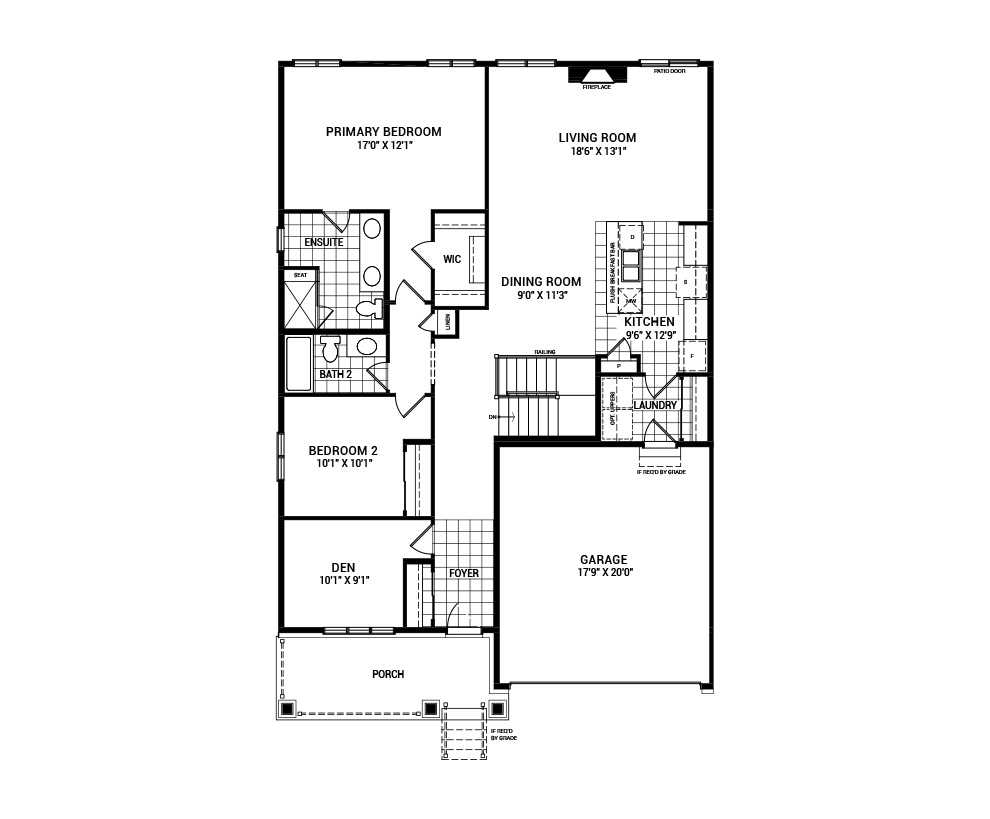 Banff (Bungalow) floor plan