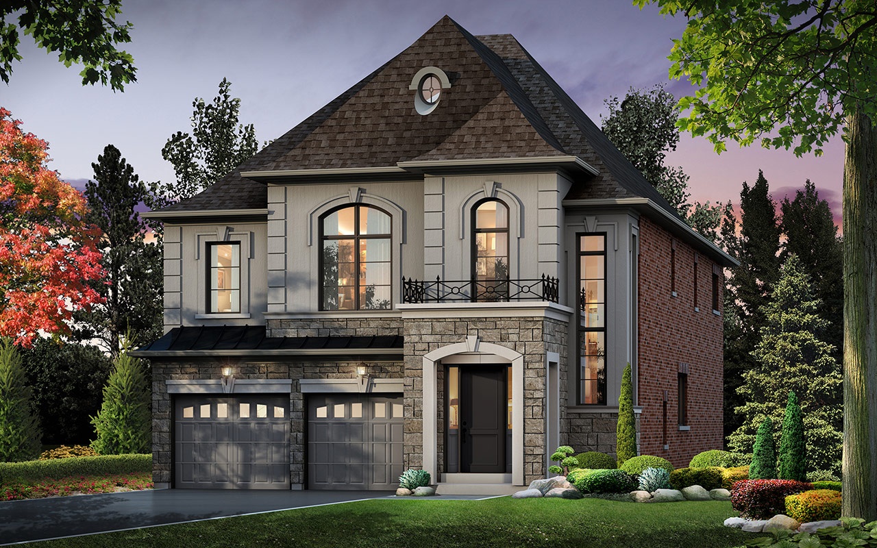Fenton Elev. B floor plan