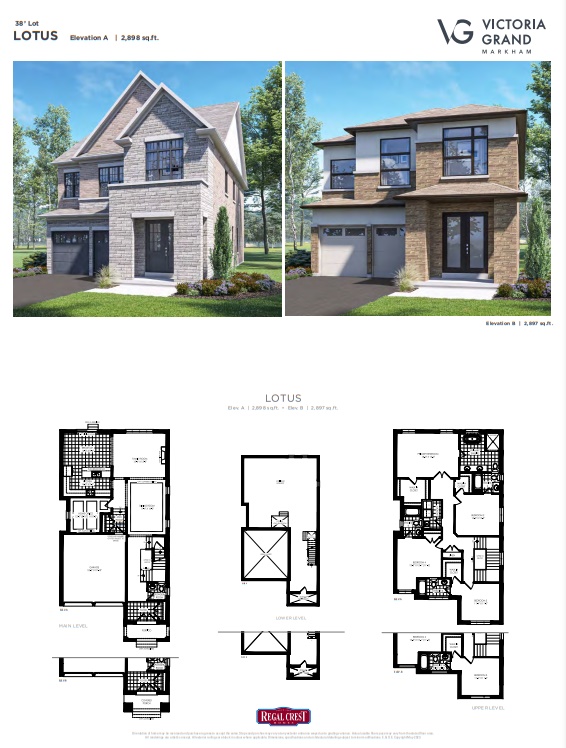 Lotus - Elev. A floor plan