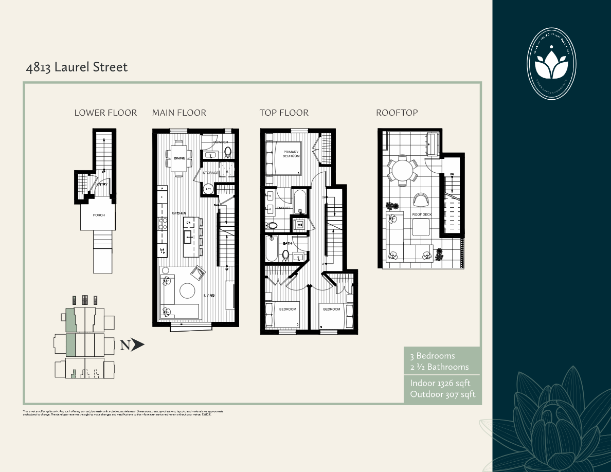 4813 Laurel Street floor plan