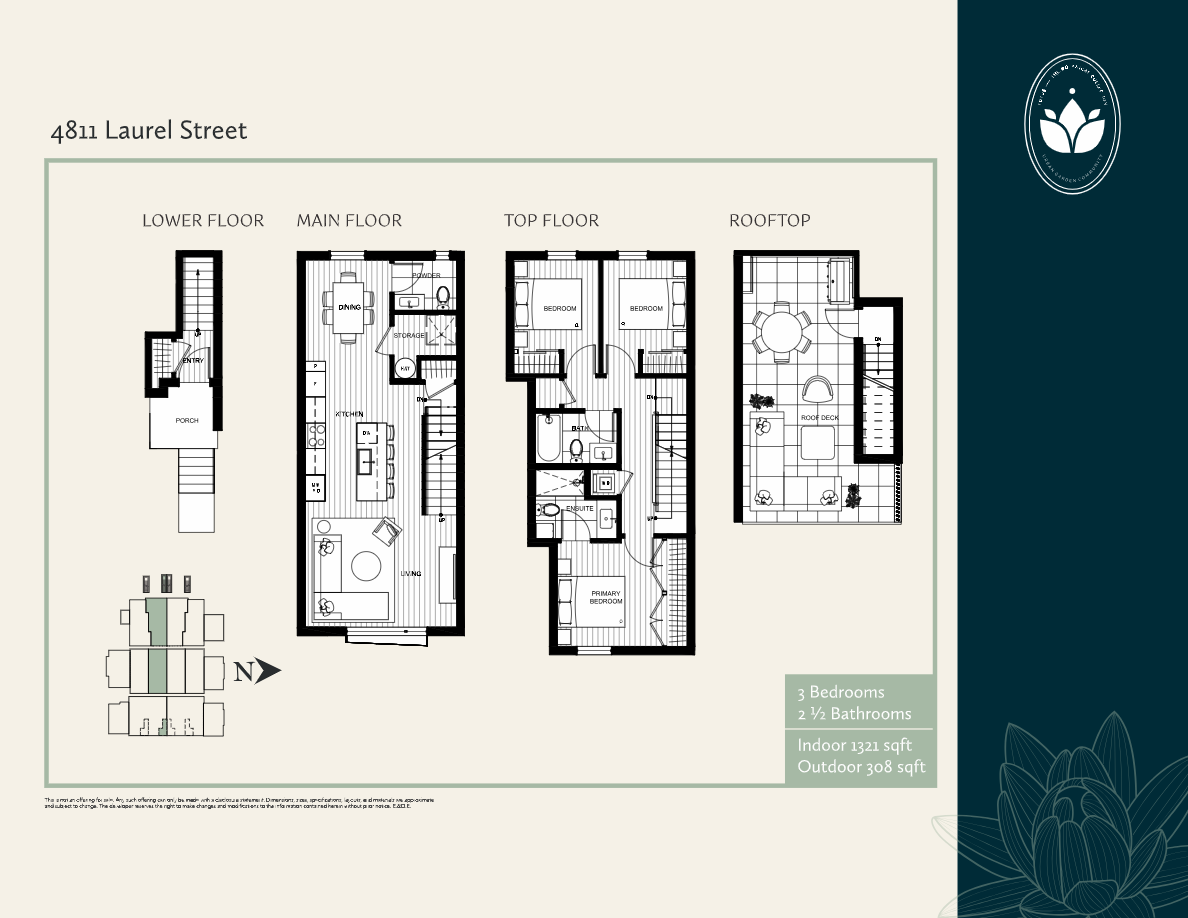 4811 Laurel Street floor plan